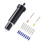 Explore Black Deep Cut Blade and Housing Kit for Cricut Explore 3/Air 2/Air/One/Cricut Maker 3/Maker Aosry Deep Point Blade, 45°Standard PLOOTA