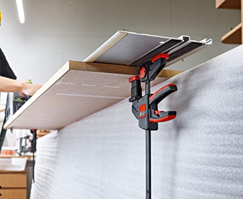 BESSEY EZR-SET, 6 In., One Hand Table/Track Clamp, Multi-Use Bessey