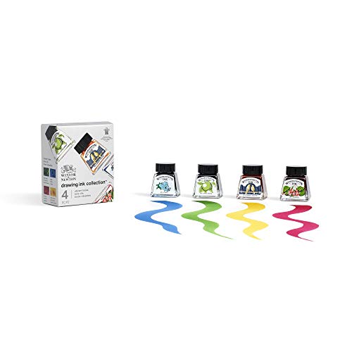 Winsor & Newton Calligraphy 6-Jar Ink Set, 30ml