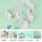 Nicpro Adjustable Molds Housing for Silicone Mold Making, Reusable Plastic Housing Frame Mold Making Silicone Rubber, for Resin Molds Kit, Soap Nicpro