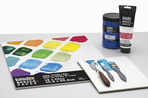 Winsor & Newton Liquitex BASICS Paper Pad, 140lb, 9' x 12', 12 sheets - WoodArtSupply