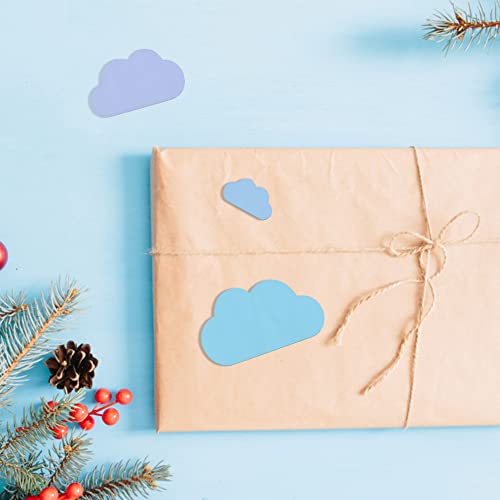 OLYCRAFT 36pcs 3 Sizes Unfinished Wood Slices Cloud Shape Wooden Pieces Unfinished Blank Slices Natural Wood Cutouts for DIY Project Painting Drawing OLYCRAFT