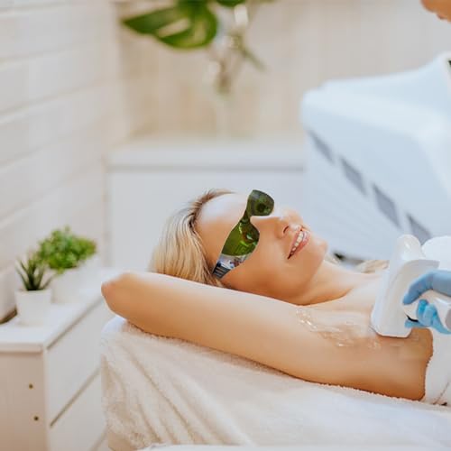 CARLANY Set of 10 IPL Safety Glasses, 200-2000nm Eye Protection Glasses for IPL Laser Hair Removal Treatment and Laser Cosmetology Operator Eye CARLANY