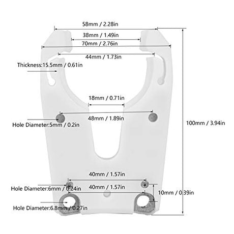 ISO30 Tool Holder Clamp Cradle Claw,CNC Machines Automatic Tool Changer ISO30 Slicer Holder Tool ISO30 Tool Cradle Woodworking Tool Holder Clamp for FAUOSWUK