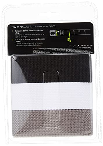 Nike Men's Standard 3 Pack Golf Web Belt, White/Gray/Black, One Size Nike