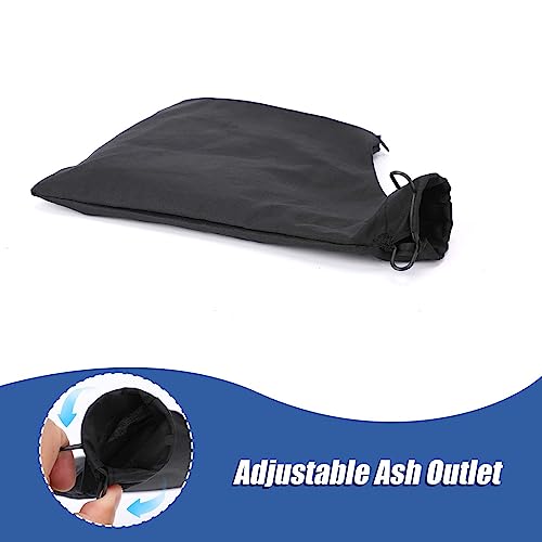 2 Pcs Table Saw Miter Saw Dust Bag Black Dust Collection Bag for Miter Saw 255 Model with Zipper and Wired Adjustable Stand Dust Bag for Belt Sander