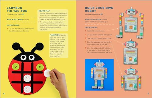 Paper Crafts for Kids: 25 Cut-Out Activities for Kids Ages 4-8 Rockridge Press