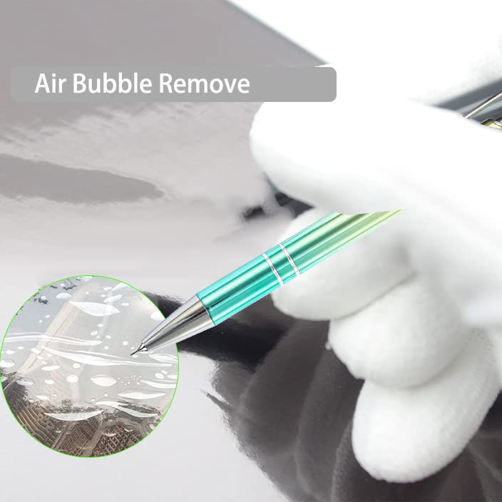 3 Pieces Pin Pen Weeding Pen Tool for Vinyl, Precision Weeding Pen Tools Quick Air Release Tool Pinpen Vinyl Pen Weeder Touch Screen Pen (Gradient aigHOMnE