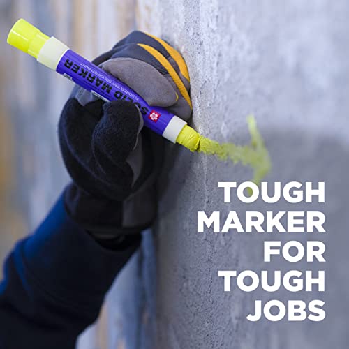 SAKURA Solid Paint Markers - Permanent Marker Paint Pens - Window, Wood, & Glass Marker - Orange Paint - 12 Pack SAKURA