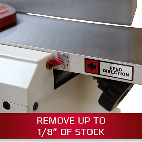JET 6-Inch Benchtop Jointer, Helical Head, 1Ph 115V (JJ-6HHBT) Jet