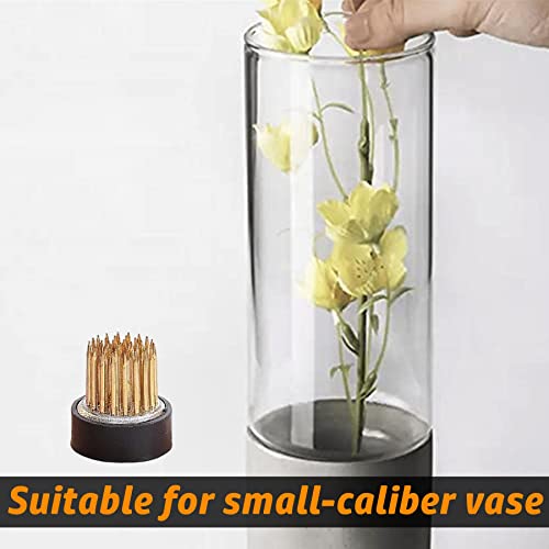 4/Set Flower Frog Flower Arrangement Taiwan Floral Frogs Japanese Ikebana Kenzan Tools 2-in-1 Pin Frogs Straightening Tool Flower Holder (1.02inch, Eggone