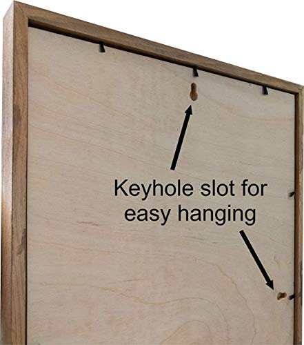 Personalized Framed Wooden Family Name Sign | Custom Family Established Wood Sign | Family Sign Wood Wall Decor… (9" x 18") MRC Wood Products