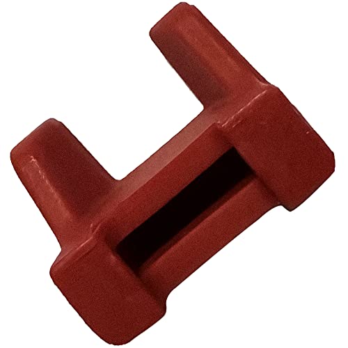 Fortool 42-38-0017 Pad Kit, Set of 3 Fits For Milwaukee 2746-20 18ga Nailer, Red Rubber/Plastic Pad Kit, Slot Height 0.07 Inch - WoodArtSupply