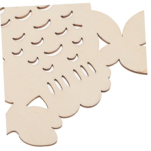 NOLITOY 1 Set Owl Wood Chips Decor DIY Wood Craft Owl Wood Slices DIY Wood Boards Halloween Adorn Unfinished Wood Slices Halloween Cutouts DIY Wood NOLITOY