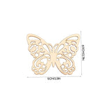 ABOOFAN 50 Sets Household Wood Crafts Party Supplies Spring Unfinished predrilled Listing Ornaments Wooden Pieces Spring Ornaments Christmas Tree ABOOFAN