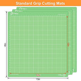 3 Pack Standard Grip Mat 12x12, Reusable Cutting Mats for Crafts, Cutting Mats for Maker 3/Maker/Explore 3/Air 2/Air/One Phinus