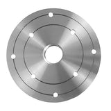 findmall 6 Inch Steel Wood Lathe Face Plate 1-1/4 Inch x 8TPI Threaded with Locking Set Screw to Secure on Spindle for Wood Lathe Turning Reversing findmall