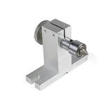 CNC Milling Machine Rotational Axis CNC Router Rotary Table Rotary a axis 4th Axis 65mm 3 Jaw Chuck Dividing Head w/ Nema17 stepper motor w/ 54mm CNCTOPBAOS