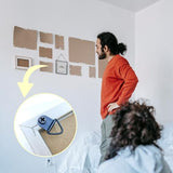 Picture Hanging Kit 251 PCS, Include 50 Sawtooth Picture Hangers, 50 D Ring Picture Hangers, 150 Screws and 1 Screwdriver, Picture Frame Hanging UEHENUE