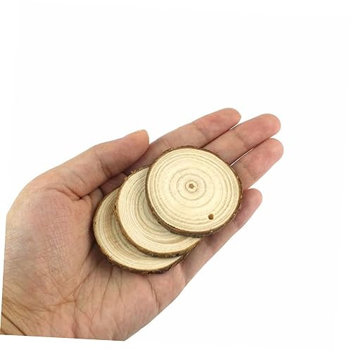 VILLCASE 40 Pcs Mothers Day Crafts for Kids Ornament Craft Kit DIY Kits DIY Ornament Kit Unfinished Wood Crafts Handmade Jewelry Craft Ornaments Wood VILLCASE