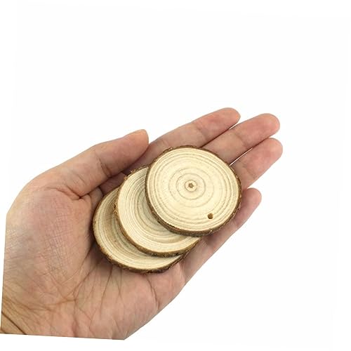 VILLCASE 40 Pcs Mothers Day Crafts for Kids Ornament Craft Kit DIY Kits DIY Ornament Kit Unfinished Wood Crafts Handmade Jewelry Craft Ornaments Wood