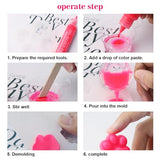 DIYcraft Epoxy Resin Color Pigment Oil-Based Paste Pigment, 20 Colors Highly Pigmented Paste use for Epoxy Resin, Candle, Silicone Rubber, Soap, Wax DIYcraft