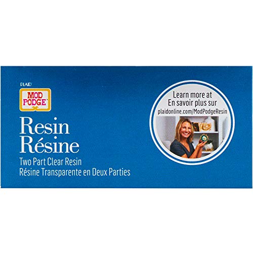 Mod Podge 8 fl oz Hardener 2-Part Supplies Pack, Perfect Kits and Silicone Molds for Epoxy Resin Projects, 25263, Clear Mod Podge