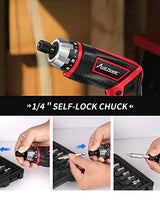 AVID POWER Electric Screwdriver Set Rechargeable 4V Cordless Screwdriver Kit with 44pcs Accessories, 5.65Nm Screw Gun, 5+1 Torque Setting, 2 Position AVID POWER