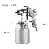 ZHONG AN Professional Paint Spary Gun, High Pressure Siphon Feed Spray Gun with 1000cc Cup, Nozzle Tip Size 3.0mm for Automotive, Household and ZHONG AN