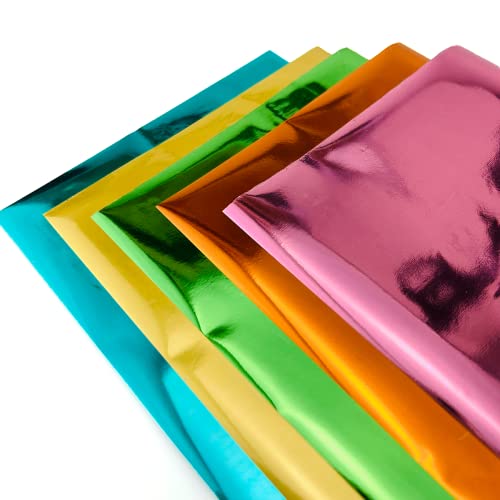 50pcs Foil Transfer Sheet for Cricut Maker 3 Joy Explore 3 Air 2 3 105mm*160mm Silhouette Cameo Portrait (No Heating Required) wolovo