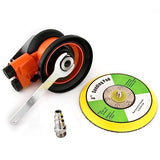 Professional Heavy Duty 5" Dual Action Random Orbital Sander, Pneumatic Palm Sander QIUMIN