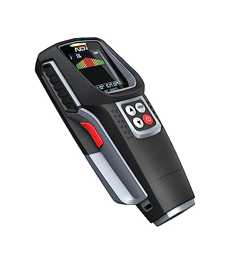 Multi function Stud Finder Wall Scanner with Laser Liner Metal Framing Tool Joist Pipe Finder and Live Wire Detection NDI