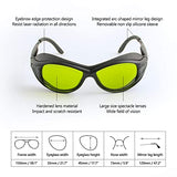 Professional 190-450&740-1100nm OD6+ Laser Safety Glassess,808nm Infrared Laser Engraving Protective Goggles;755nm,980nm, 1064nm, Industrial Safety JILERWEAR