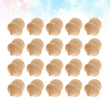 Healifty 20pcs Acorn Charms Unfinished Acorn Wooden Acorn Craft Wood Doll Bodies DIY Acorn Crafts DIY Crafts Real Driftwood Sensory Wooden peg Healifty