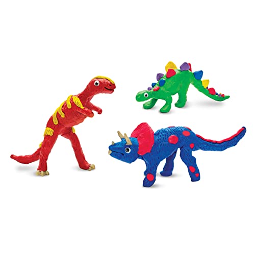 Creativity for Kids Create with Clay Dinosaurs - Build 3 Dinosaur Figures with Modeling Clay, small - WoodArtSupply