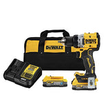 DEWALT 20V MAX XR Cordless Drill Kit, Drill and Driver, 1/2", Batteries, Charger, and Bag Included(DCD800E2) DEWALT