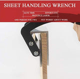 Plywood and Sheetrock Panel Carrier, Auto Adjusting Plywood Carrier Tool, Heavy Duty Gripper, Lifter and Carrying Tool, Drywall Hand Clamps Tools REDHAT