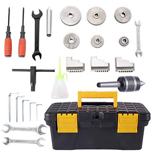 VEVOR Metal Lathe, 210x800 Mini Lathe Machine, 2500 RPM Variable Speed Change, 850W Precision Mini Lathe, Metal Working Lathe with Brushless Motor, VEVOR