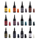 DIYcraft Colored UV Resin - 24Colors (M-24Colors) UV Light Curing Ultraviolet Cure Resin Glue for Small UV Resin Molds, Jewelry Making - DIYcraft