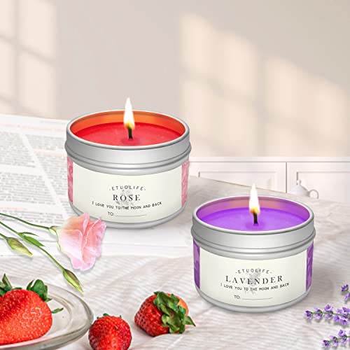 Complete Candle Making Kits for Adults Beginners,DIY Candle Making Supplies Include Soy Wax,Wax Melter,Scents,Dyes,Wicks,Wicks Sticker,Candle Tins & ETUOLIFE