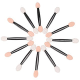 Akstore Disposable Dual Sides Eye Shadow Sponge Applicator Eyeshadow Brushes Makeup Brush (30PCS-Black) Akstore