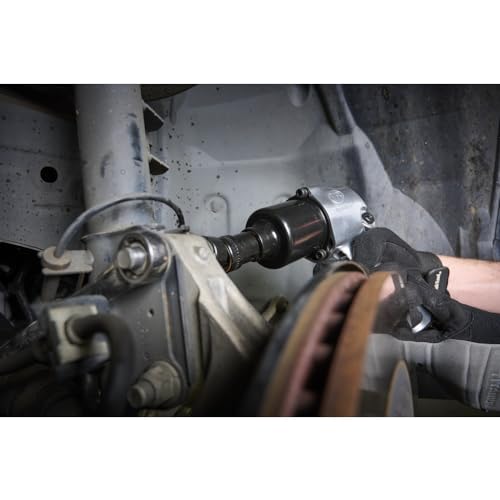 Ingersoll Rand 231C 1/2” Drive Air Impact Wrench – Lightweight, Max 600 ft-lbs Torque Output, Adjustable Power, Twin Hammer, Silver, 3.4 x 8.2 x 8.8 Ingersoll Rand