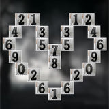 AOCEAN 6 Inch Black Wood Numbers Unfinished Wood Numbers for Halloween Decorative Standing Numbers Slices Sign Board Decoration for Craft Home Party AOCEAN