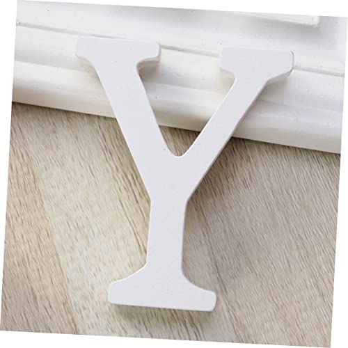 ABOOFAN Unfinished Wood Letters Kids Bedroom Letter Sign Wood Letter Symbols Wooden Name Letter Decorative Wood Letter Wedding Table Decorations ABOOFAN