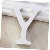 ABOOFAN Unfinished Wood Letters Kids Bedroom Letter Sign Wood Letter Symbols Wooden Name Letter Decorative Wood Letter Wedding Table Decorations ABOOFAN