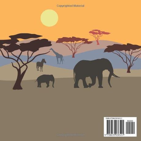 Safari Animals: Toddlers COLORING book (activity book for kids ages 3-5) WoodArtSupply