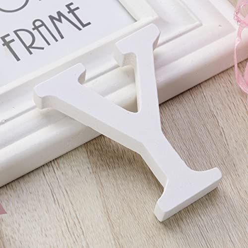 PartyKindom Hanging Wall 26 Letters Unfinished Wood Letter freestanding Letter Wood Table Sign Wooden Letters Kids Bedroom Letter Sign Standing PartyKindom