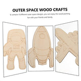 COHEALI 27pcs Alien Wood Chips Wood Decor Home Decoration Home Décor Blank Wood Cutout Blank Wood Cloud Slices Wooden Crafts Wood Cutouts Unfinished COHEALI