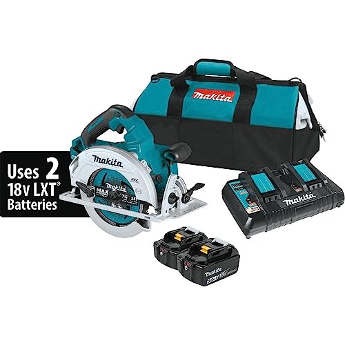 Makita XSH06PT 18V X2 LXT® Lithium-Ion (36V) Brushless Cordless 7-1/4” Circular Saw Kit (5.0Ah) Makita