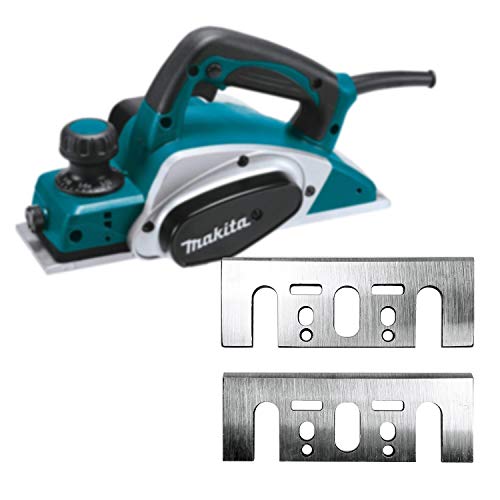 Makita 2 Piece - 3.25" HSS Planer Blades for 3.25" Planers - Fast Cutting for Hard Wood Makita